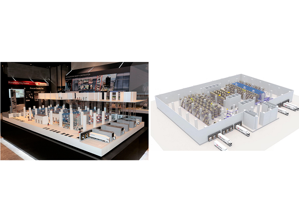 圖二：德鐵信可協助建立先進製造業中心(AMC)內的自動化物流設施。