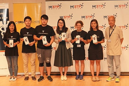 The first runner-up, Anae Mirror, is working on a device to take frequent Hemoglobin measurements in haematology patients receiving chemotherapy, in order to decrease complications and costs from untreated anemia.
