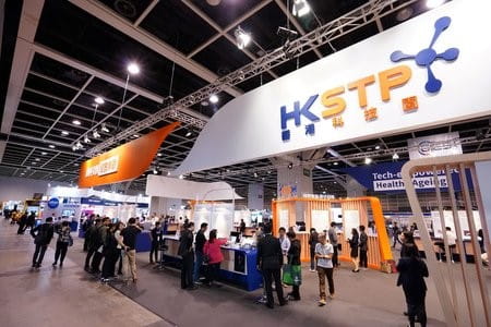 20191121pic2HKSTP LEADS PARK COMPANIES TO SHOWCASE INNOVATIVE HEALTHY AGEING SOLUTIONS AT GERONTECH