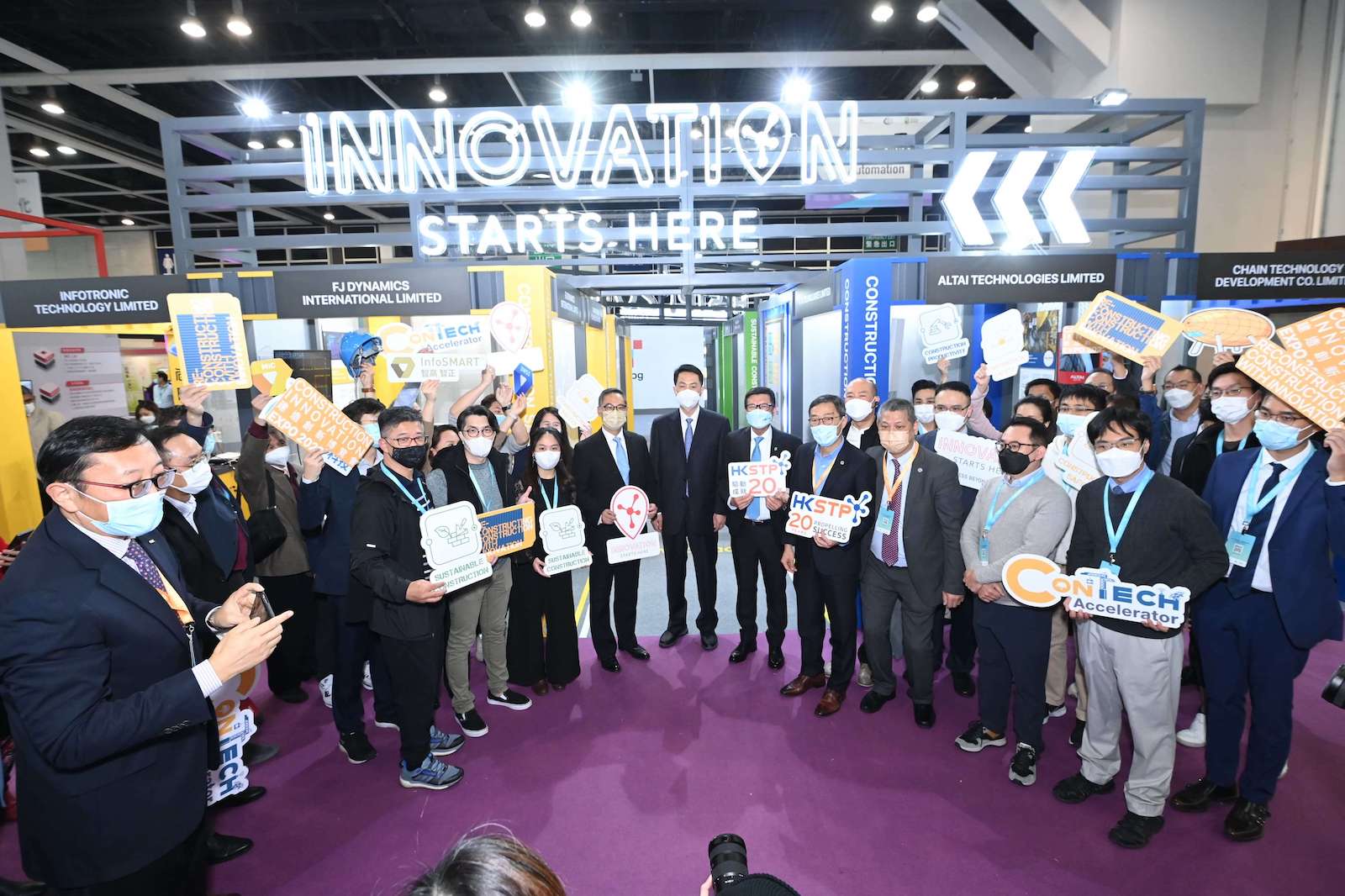 5minHKSTP SHARED VISION OF INNOVATION AND SUSTAINABILITY WITH CONTECH STARTUPS AND ACCELERATOR PROGR