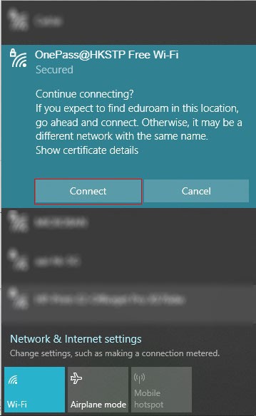 One Free Program Pass OnePass Free WiFi