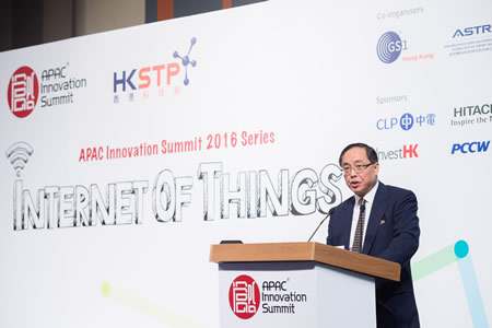 Nicholas Yang, Secretary for Innovation and Technology believed that Hong Kong is equipped with necessary components to develop IoT and is ready to propel re-industrialisation.