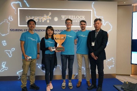 The second runner up, team Cujoy, was looking for a gamified way to encourage the elderly’s leg exercise so as to strengthen leg muscles and thus prevent bone fracture due to fall.