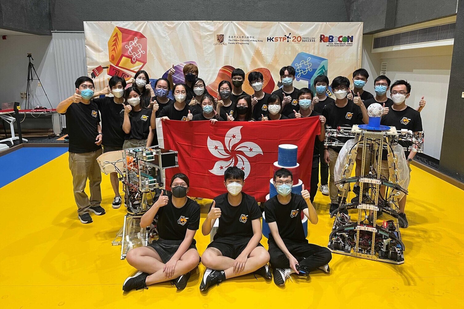 CUHK Robotics Team triumphs at ABU Robocon in second victory for Hong Kong