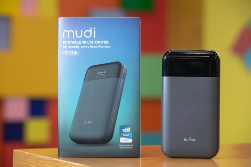 Mudi, a portable 4G LTE privacy router for road warriors developed by GL Technologies (Hong Kong) Limited.