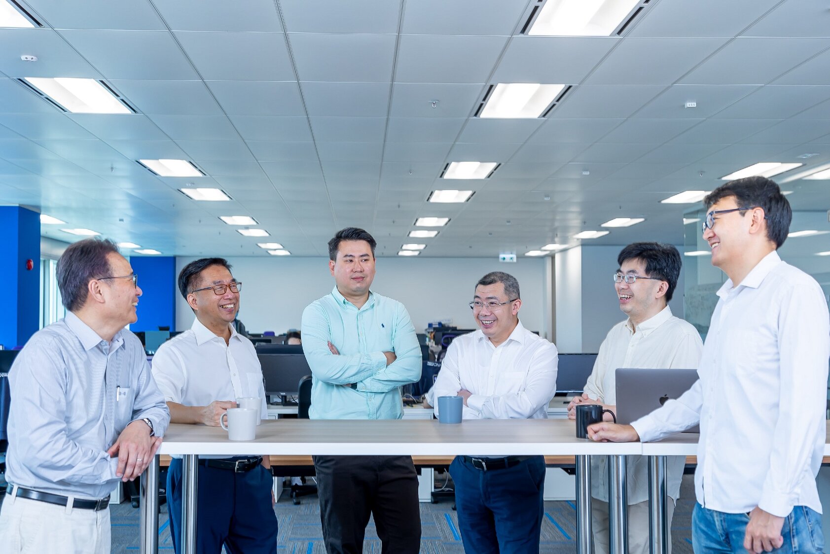 Photo 1: Fano Labs Team (From Left to Right): Prof. Victor Li, John Poon, Dr. Albert Lam, Seamus Xie, Terence Pong, Dr. Miles Wen.