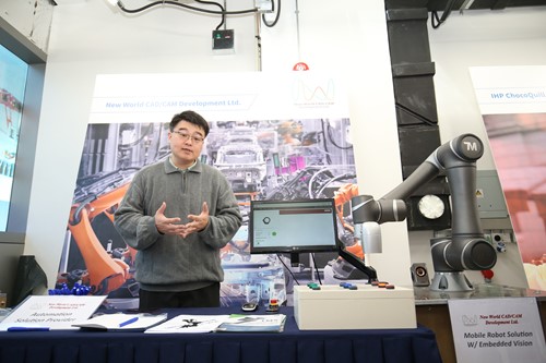 Mr Terry Chang, Engineering Director of New World CAD/CAM Development Ltd. showcased the automation production facilities for automotive, food and medical device industries.