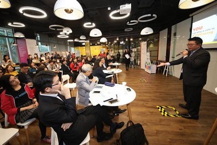 The Grants4Apps® Demo Day offered an ideal platform for the start-up community in Hong Kong to share their innovative solutions for healthy ageing and connect with industry experts in the healthcare field.