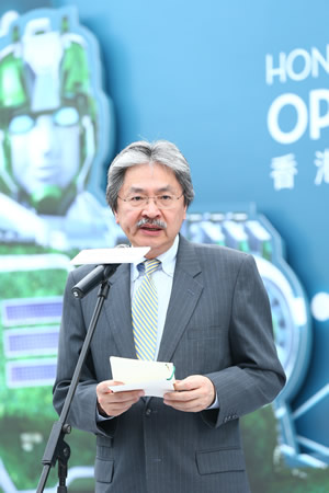 Speaking at the opening ceremony, Mr. John Tsang, Financial Secretary, HKSAR Government, highlighted that Hong Kong Science Park is central to the vision of transforming Hong Kong into an innovation hub. He stated that the city needs to maintain the momentum in boosting its capabilities and enhancing its competitiveness even further, and that the city must seek to inspire innovation on an even greater scale.