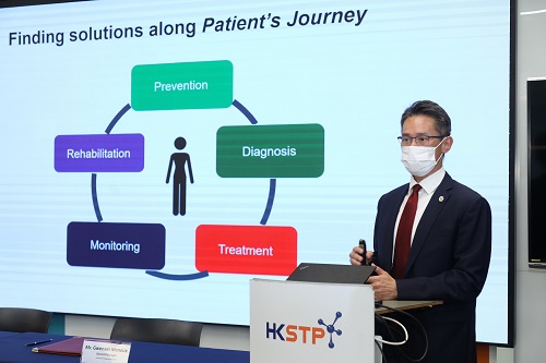 Prof. John Kao, Head of BioMedical Technology Cluster of HKSTP, said that one of the key objectives of this co-incubation programme is to bring better diagnosis, integrated treatment, monitoring and rehabilitation to cancer patients.