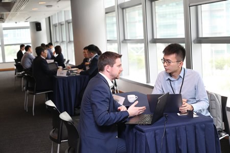 An investor matching session was held during the conference, offering 50 Greater Bay Area start-ups the opportunities to pitch their business ideas in one-on-one meetings with 20 Hong Kong and Mainland venture capital firms.